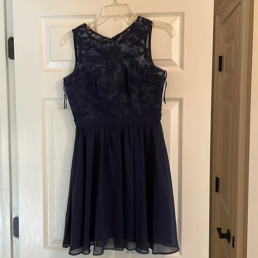 Navy Homecoming or Semi-formal Dress